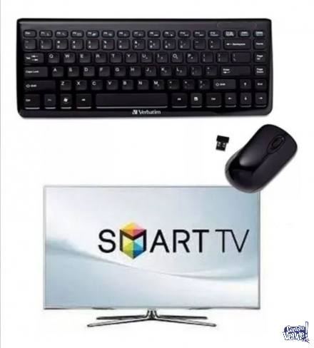 Kit Teclado Y Mouse Verbatim Inalambrico Usb Smart Tv USADO
