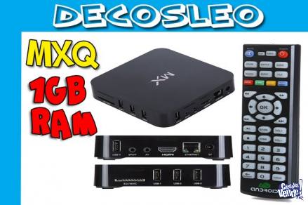 tv box MXQ 4k 1gb/8gb c control HACE SMART TU LED EN MINUTOS