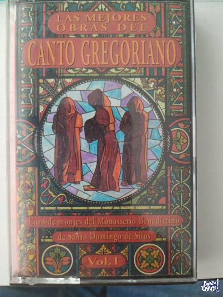 Cassette Canto Gregoriano Vol. I