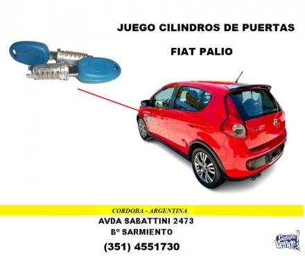 JUEGO CILINDROS DE PUERTAS FIAT PALIO