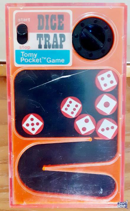 Juego de Mano Pocketeers Dice Trap - Tomy Pocket Game