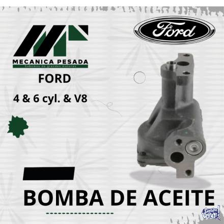 BOMBA DE ACEITE FORD 4 & 6 cyl. & V8