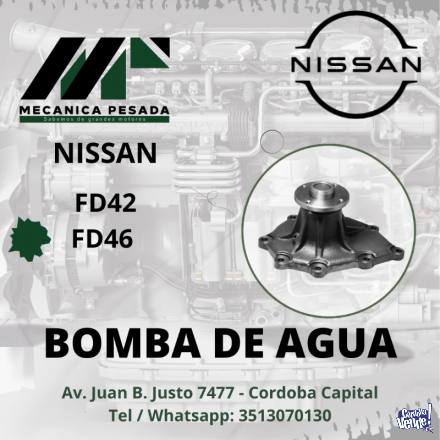 BOMBA DE AGUA NISSAN FD42 FD46 en Argentina Vende
