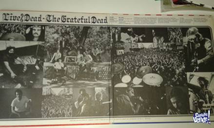 GRATEFUL DEAD : LIVE DEAD Album Doble + cartilla  $ 24900