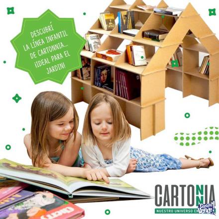 CARTONNIA.COM!! CASITA ECOLOGICA PARA NIÑOS ULTRA-RESISTENT