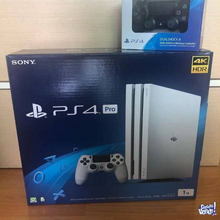 PlayStation Sony Ps4 Pro 1tb Blanco Con Dualshock Original