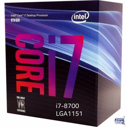 CPU INTEL CORE I7-8700 COFFEELAKE S1151 BOX