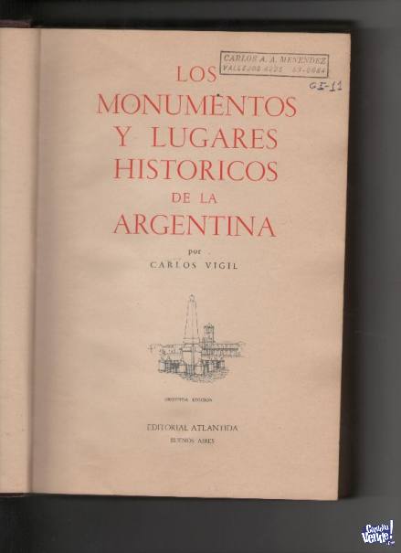 MONUMENTOS Y LUGARES HISTORICOS DE ARGENTINA USS 15