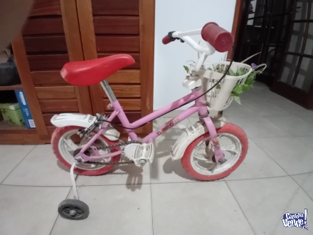 Bicicleta Enrique infantil rodado 12 con canasto
