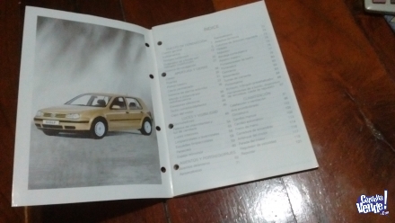 Manuales para Volkswagen Golf 99 en adelante nuevo sin uso