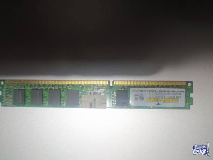 VENDO MEMORIA 2GB DDR3-1333MHz - CL9 MARKVISION en Argentina Vende