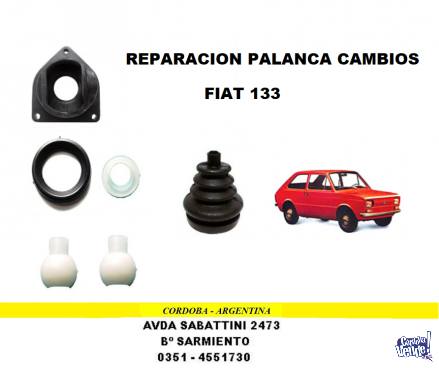 REPARACION PALANCA DE CAMBIOS FIAT 133