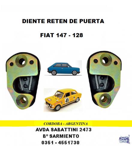 DIENTE RETEN DE PUERTA FIAT 147 - 128