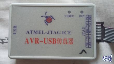Emulador Depurador AVR JTAG ICE AVR, descargador - 3,3 y 5V,