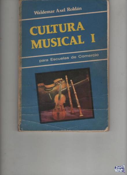 3 LIBROS DE CULTURA MUSICAL - Waldemar A.Roldan  $450 los 3
