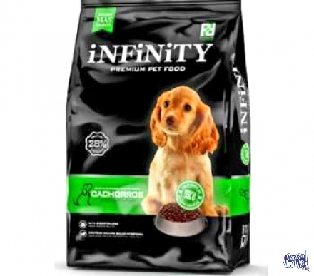 Infinity cachorros x 10kg $20820