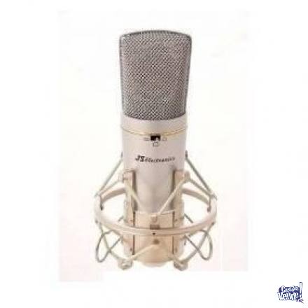 Microfono Condenser BV97 HUGEL de Parquer Con Funda Y Araña