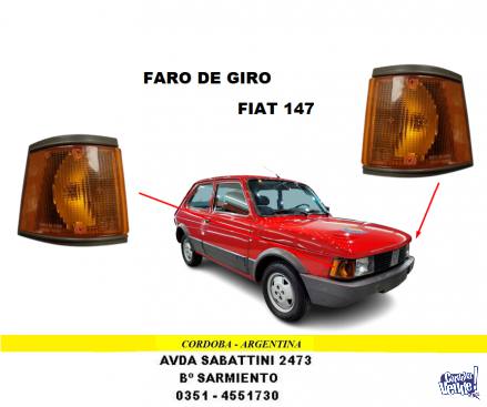 FARO GIRO FIAT 147 - VIVACE