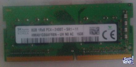 MEMORIA DDR4 8GB 2400T HMA81GS6AFR8N SK HYNIX en Argentina Vende