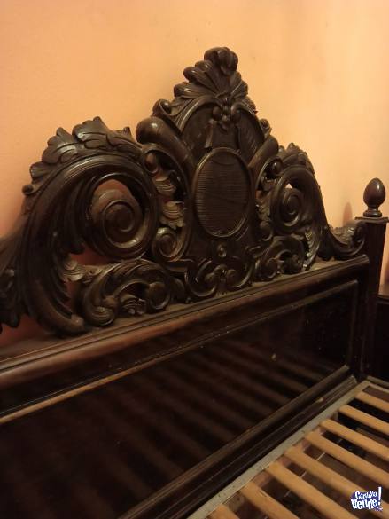 Juego de dormitorio vintage estilo barroco/colonial