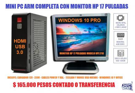 MINI PC COMPLETA DESDE 99MIL PESOS CON WINDOWS 10 - OFERTA!