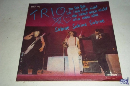 Vinilo Trio - Sabine, Sabine. 1981 WGermany
