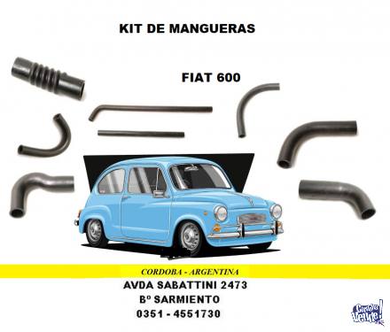 MANGUERAS FIAT 600