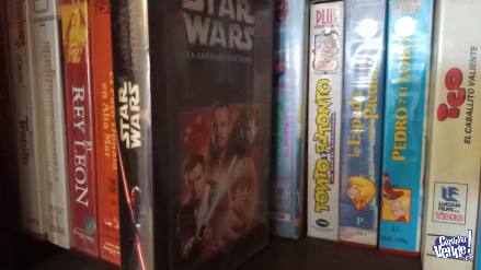 Vendo 100 VHS orig. Disney/otros + 400 VHS orig. clásicos