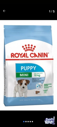 Royal canin mini puppy x 15kg retira de zona sur 