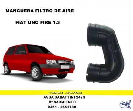 MANGUERA FILTRO AIRE FIAT UNO FIRE 1.3