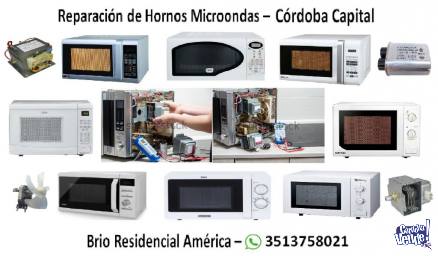Reparación de Hornos de Microondas - Córdoba Capital en Argentina Vende