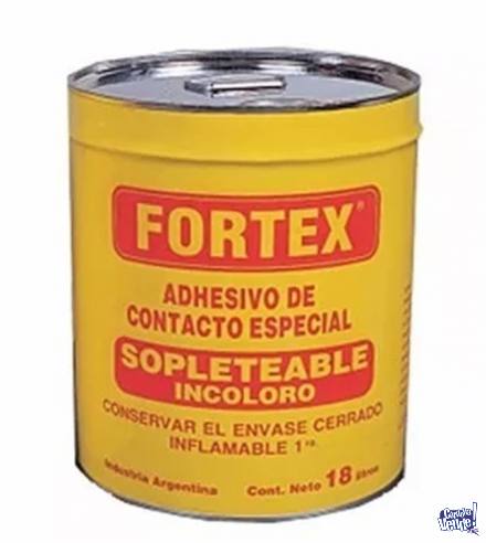 Cemento De Contacto Fortex C101 Sopleteable X18 Lts