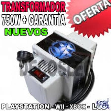 Transformador 750 W. Xbox360 Playstation3 Lcd Trafo Ps3 Wii en Argentina Vende