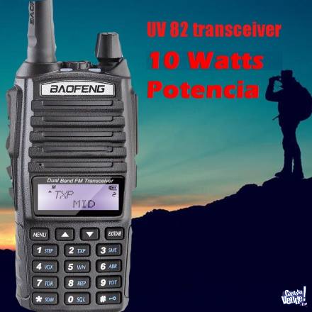 OFERTA  Handie 10W Baofeng Ub 82Radio UHF VHF LUZ LED