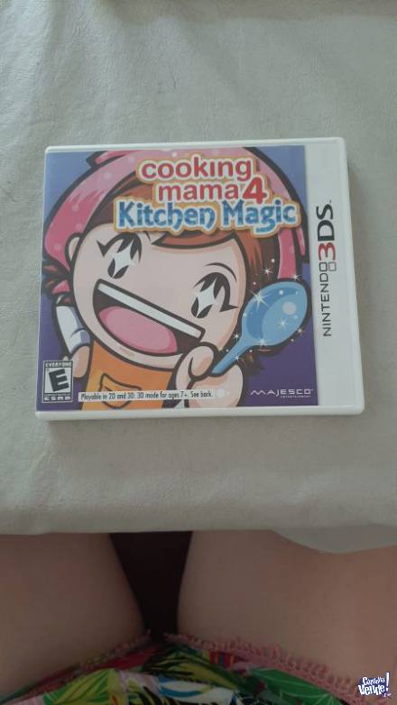 Cooking Mama 4, Kitchen Magic - Nintendo 3ds