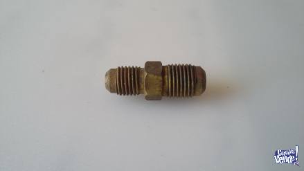 Conector MM Bronce 1/4 XX 1/4 - Aires