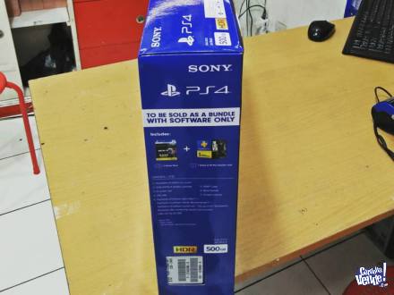 PS4 Sony 500GB Negro Azabache Con Dualshock Nuevo
