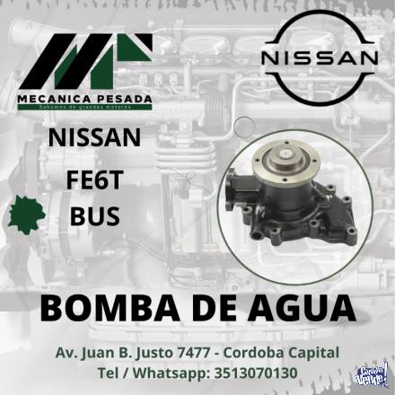 BOMBA DE AGUA NISSAN FE6T BUS en Argentina Vende
