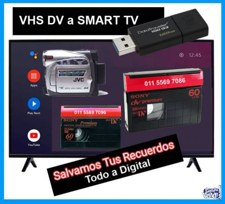 VHS Mini DV a DIGITAL Mejorado. en Argentina Vende