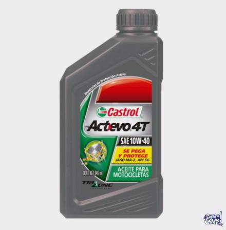 Aceite Castrol Actevo 4t 20w 50 En Baccola Motos Cba