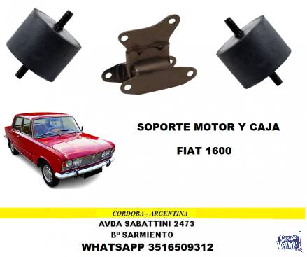 SOPORTE MOTOR Y CAJA FIAT 1600