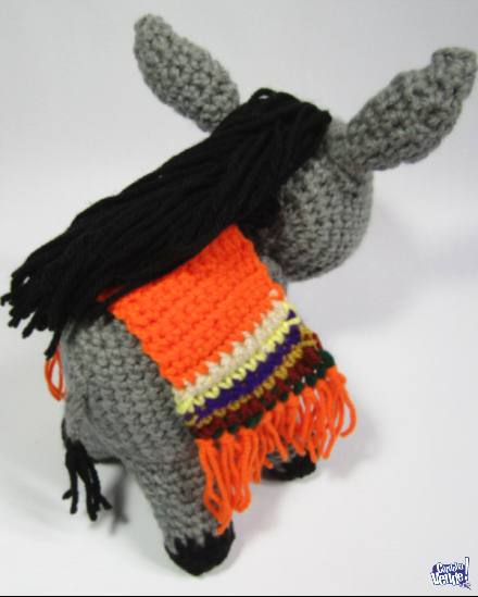 Burrito artesanal tejido a crochet
