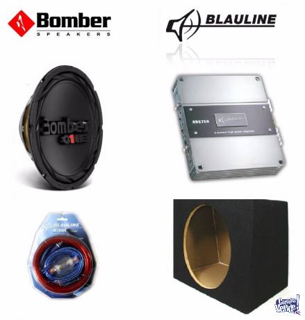 Combo Bomber & Blauline Sub/Cajon/Pote/Cables