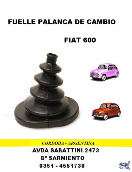 FUELLE PALANCA CAMBIO FIAT 600