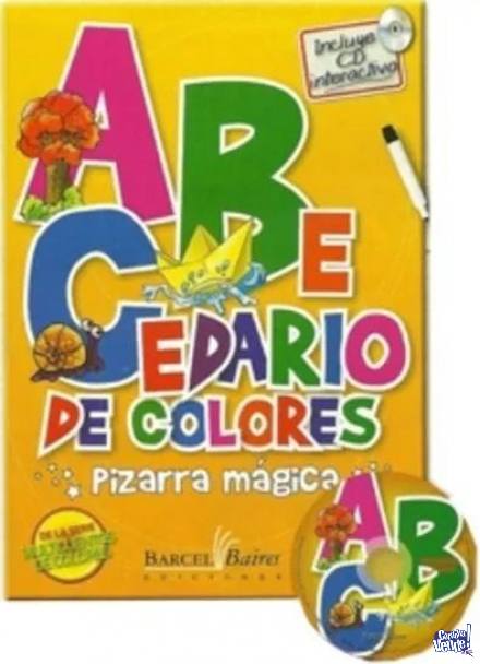Libro Abecedario De Colores Con Pizarra Mágica Barcel Baire