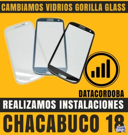 Vidrio Glass Samsung + Instalación con Gel UV - Zona Centro