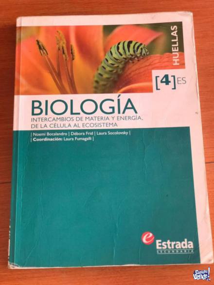 LIBRO BIOLOGIA [4es] INTERCAMBIO DE MATERIA Y ENERGIA DE LA  en Argentina Vende