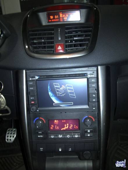 Stereo CENTRAL MULTIMEDIA Peugeot 207CC Gps MP3 Bluetooth