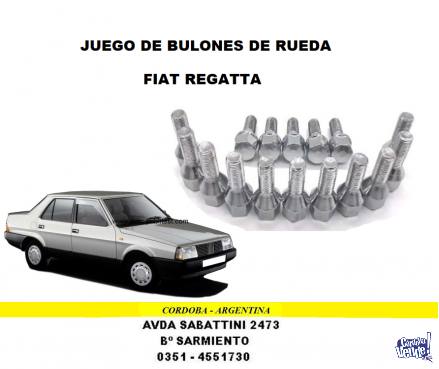 JUEGO BULONES DE RUEDA FIAT REGATTA