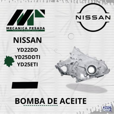 BOMBA DE ACEITE NISSAN YD22DD YD25DDTI/YD25ETI